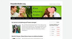 Desktop Screenshot of freundin-finden.org